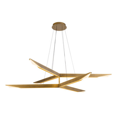 Tachi 2 - Light Steel LED Chandelier