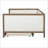 Modern Upholstered Daybed with Trundle and Nailhead Decoration