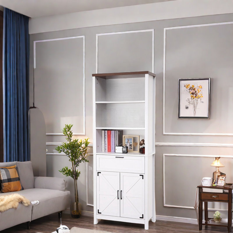 182.9cm H x 76.2cm W Bookcase