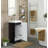 MagickWoods Buchan 18" Single Bathroom Vanity Set (Space Saver)-421508650