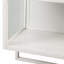 23.62"Glass Doors Modern Two-Door Wall Cabinet-881406001