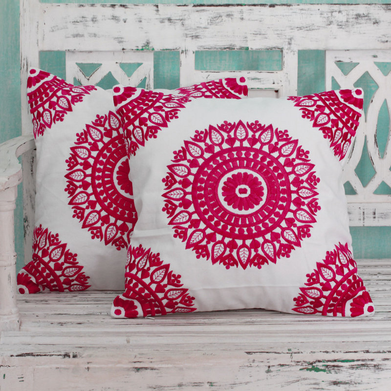 Housse de coussin Mandalas