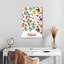 Affiche Harnek Melbourne Flower Market-108384858