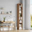 Bibliothèque Gracyn H 72 "moderne en bois à 8 niveaux avec tablettes réglables, rangement standard-1253972748-1274851731