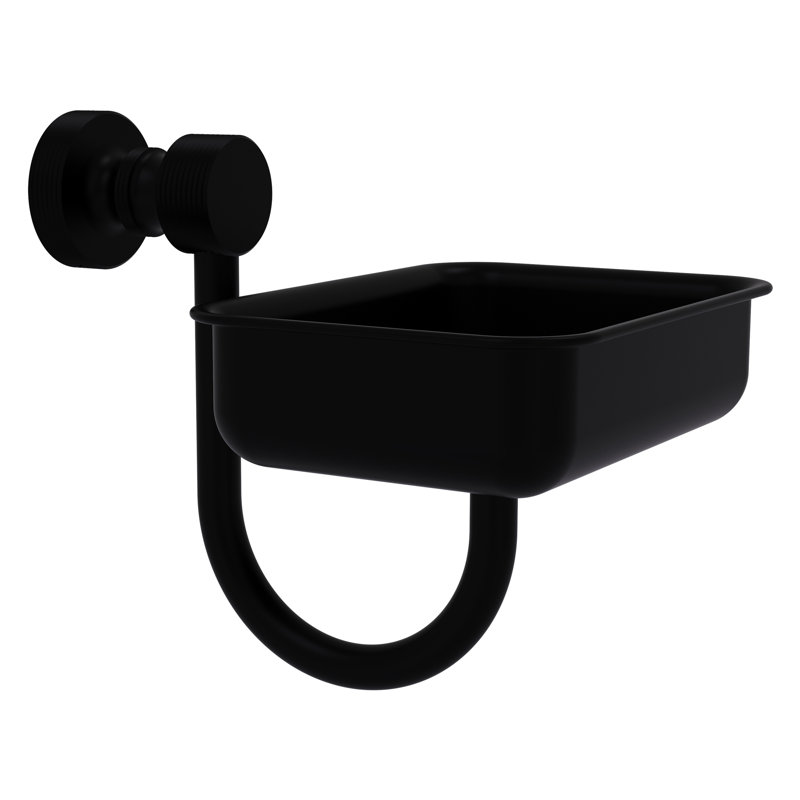 Foxtrot Soap Dish, Matte Black