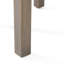 Table d'appoint en bois avec design à lattes - gris, l 19,32 po x P 19,32 po, H 15,03 po-70806980
