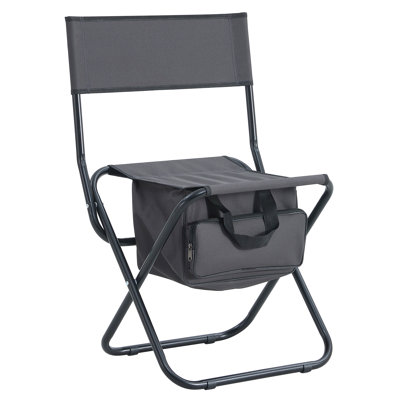 Table et chaises d'extérieur pliantes (3) - Table en aluminium, acier avec tissu pour le camping, les pique-niques, la plage, la cour, le barbecue, la satisfaction du patio et (3 pièces)