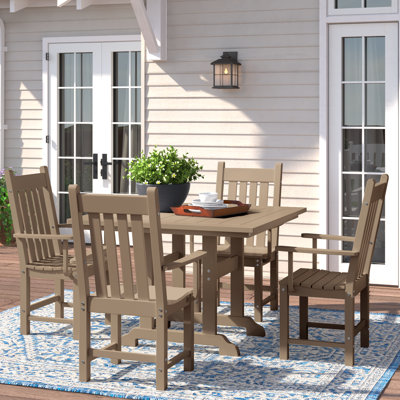 Laguna 4 - Person Patio Dining Set with Square Table