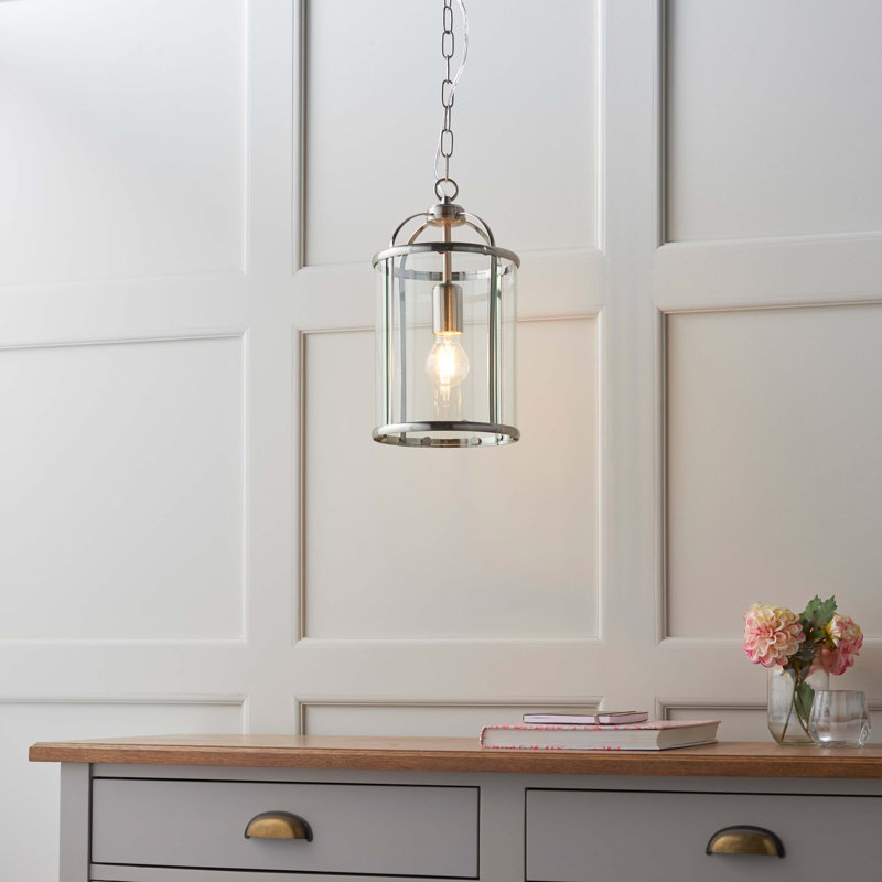 Bearse 1 - Light Lantern Pendant, Nickel