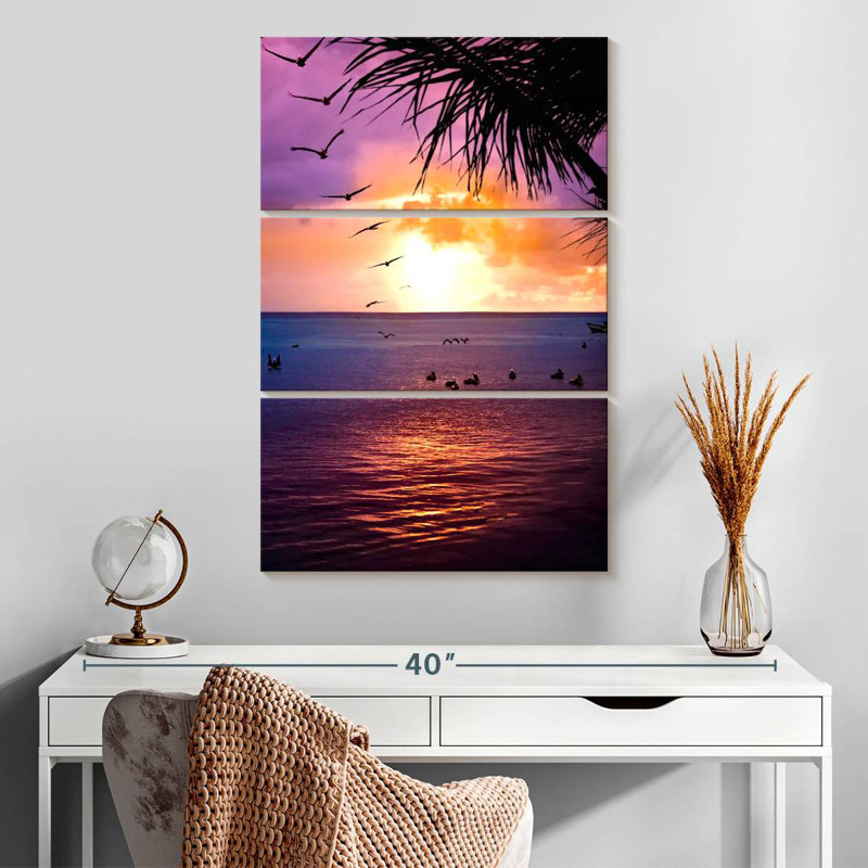 Gillard Calmer Gillard Sunrise, H 32 po x l 20 po