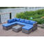 Patio Sofa With Cushions