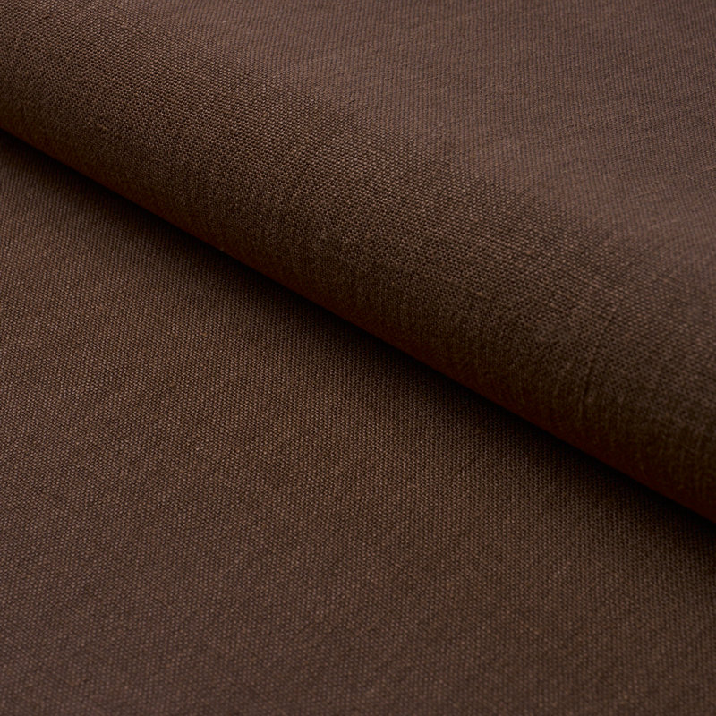 Tissu en lin Kai, Brun