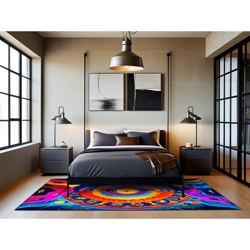 Tapis Vortex Radiance, Rectangulaire 2 pi x 3 pi