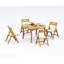 Surfliner Outdoor Teak Dining Set-381199082
