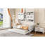 Lit de jour en bois avec lit gigogne, armoire et tablette tout-en-un pour des solutions de chambre à coucher compactes et élégantes-210908140-210908143
