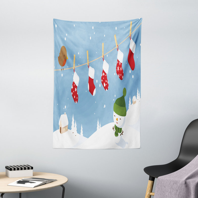 Tapisserie de Noël en polyester, H 60 po x l 40 po