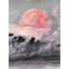 «Pink Clouds - Landscape», reproduction encadrée avec passe-partout-809151915-809151913