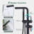 41"H Solid Brass Floor Mounted Tub Faucet With Handheld Shower
