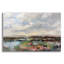 Art mural en verre épique «By the Lake» par Silvia Vassileva, 36 po x 24 po-116352512