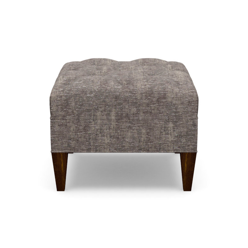 Square Ottoman, Walnut, 9637-80