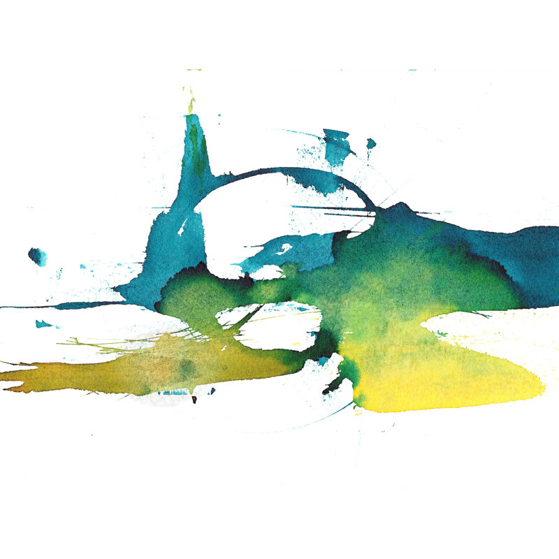 Trajectory Print by KC Pollak, 24" H x 32" W x 1.5" D, Wrapped Canvas, No Mat