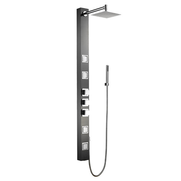 FURUISI 59'' Shower Panel with Adjustable Shower Head | Wayfair