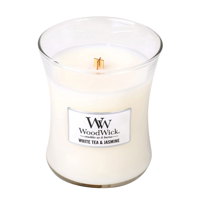 White Tea & Jasmine Scented Jar Candle