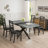 Retro Rectangular Stretch Dining Table-504810363