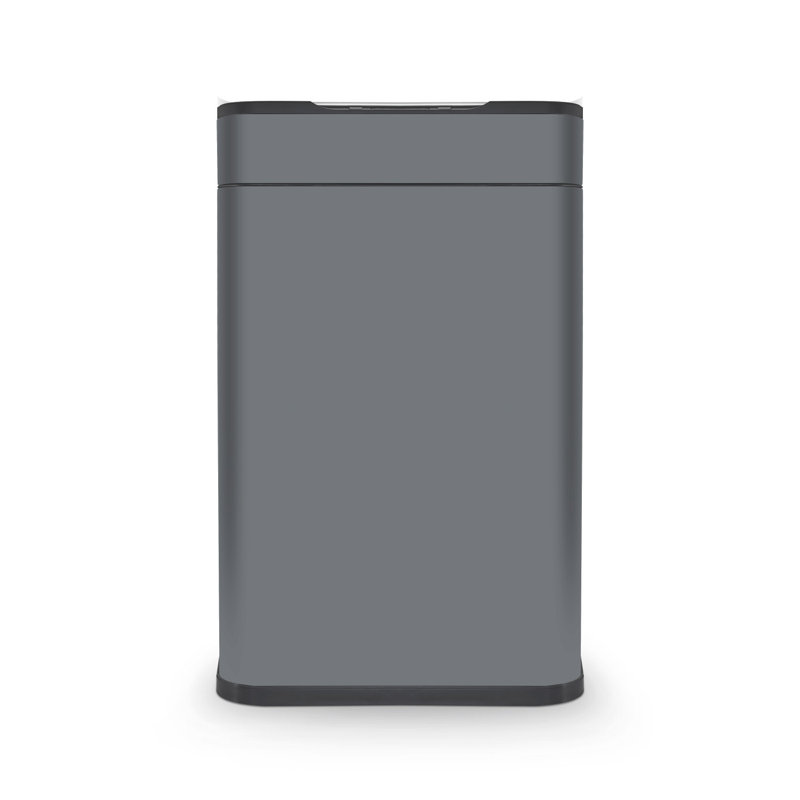 Tower Ozone Sensor Bin, Large 60L, Hands Free Opening, Carbon Filter, Grey