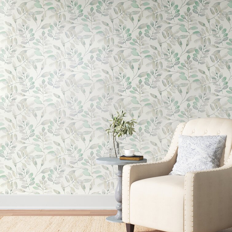 Fernwood Sage Peel and Stick Removable Wallpaper  Sage Green  HOME by  Hall  Perry