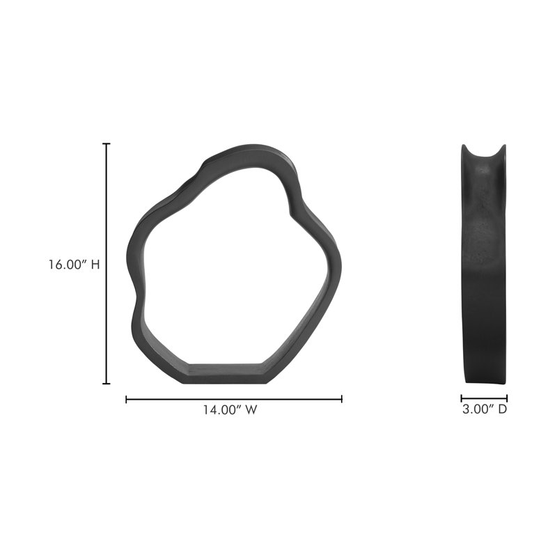 Sculpture de table Eminence - noir