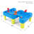Big River and Roads Water Play Table
