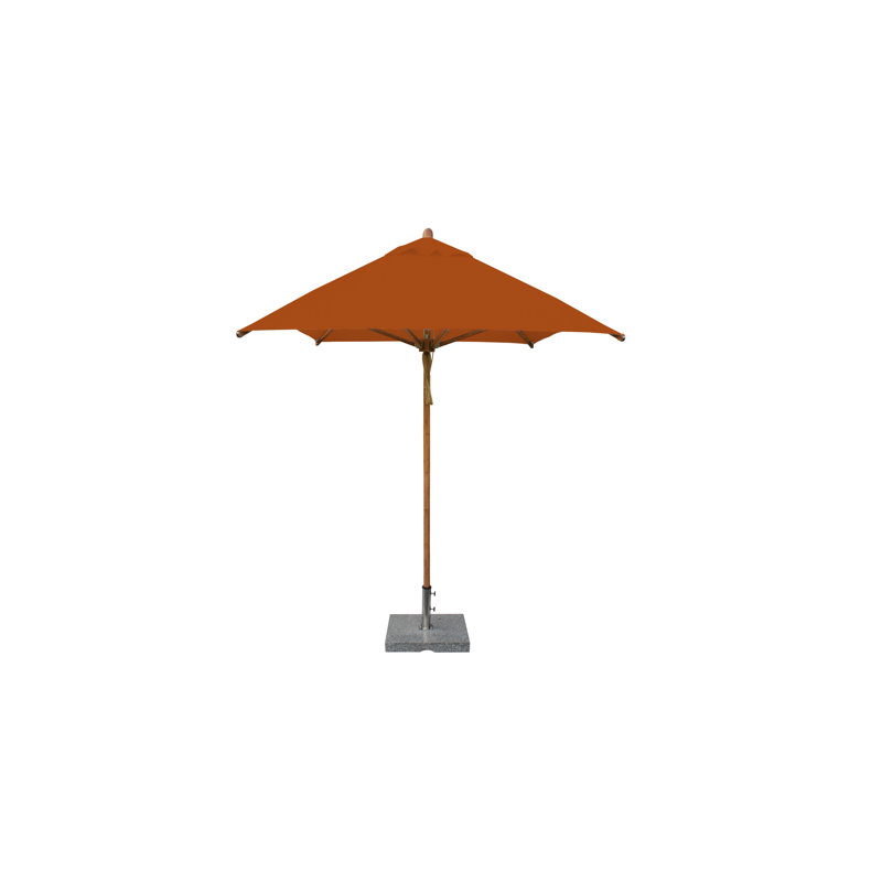 Parasol de marché rectangulaire 10 pi x 7 pi Wallenstein, Terra Cotta