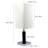 26"H BROWN SQUARE WOODEN TABLE LAMP (1PC/CTN) (0.92/5.55)