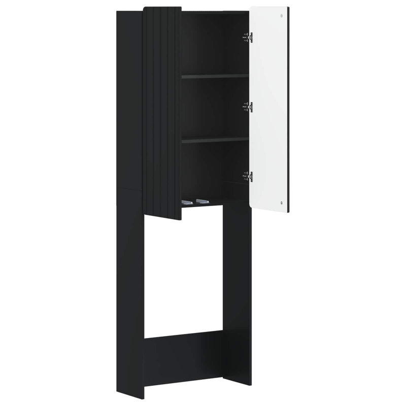 Over the Toilet Storage, Black