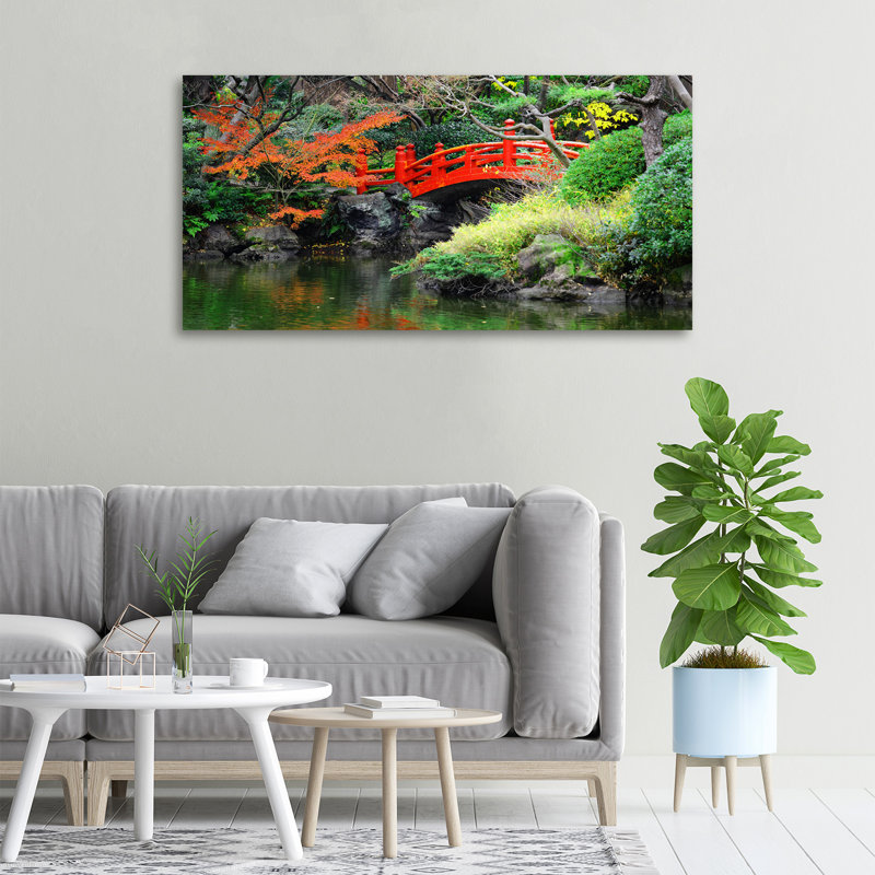 Japanese Garden - Wrapped Canvas Print