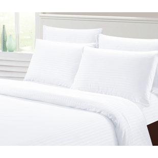 Sateen Striped Sheet Set