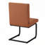 Ensemble de 2 chaises de salle à manger rembourrées avec des pieds en métal et des sièges confortables pour la salle à manger-1142994423