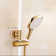 High-performance polished stainless steel basin faucet with ergonomic lever handle and aerator
