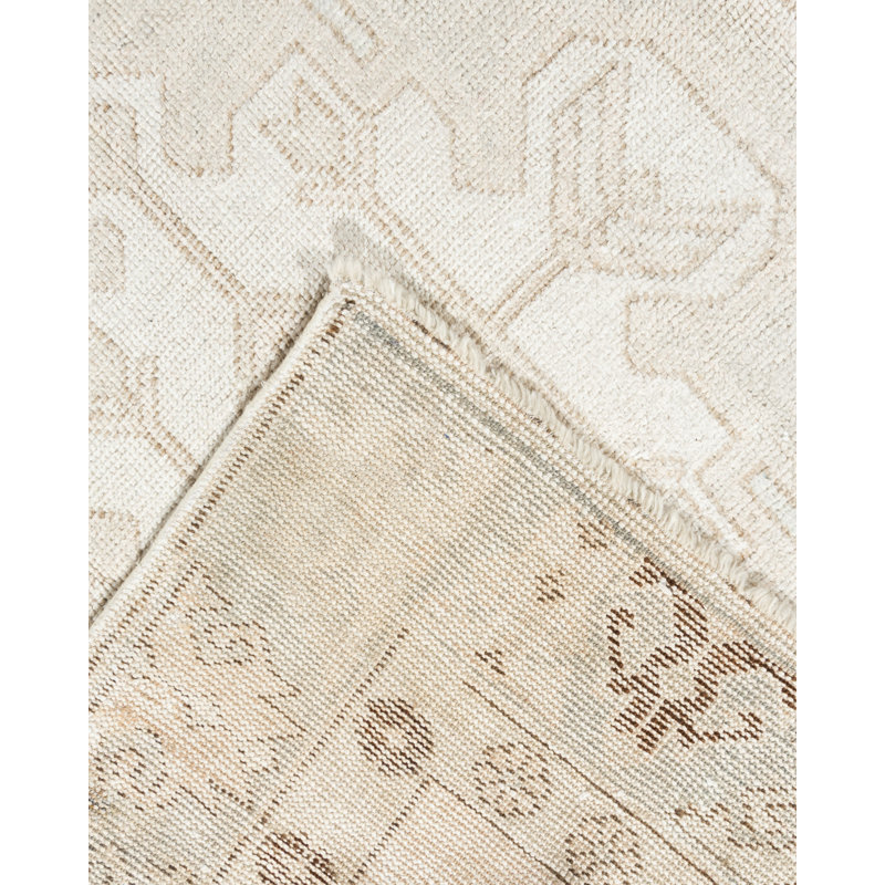 One-of-a-Kind Rectangle 4'2" X 11'8" Hand Knotted Area Rug