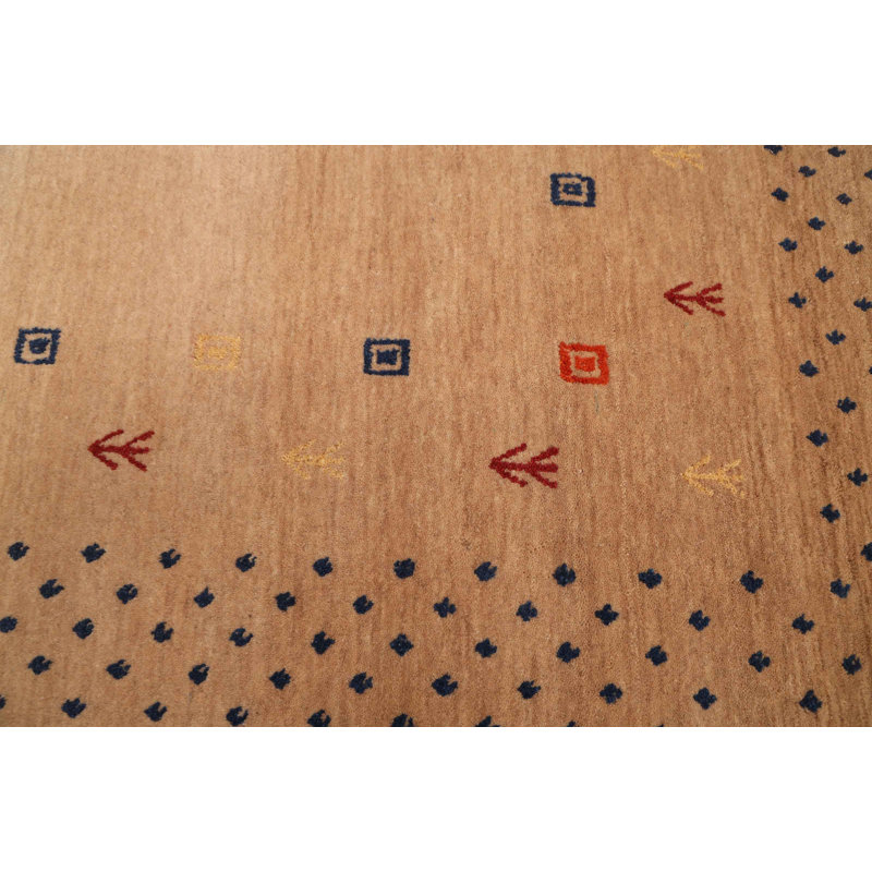 Indo Gabbeh Tan Rug 8'3" x 10'0"