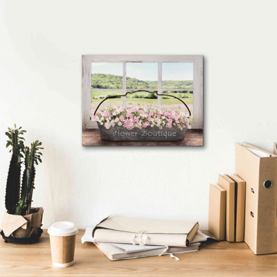 «Flower Boutique» par Lori Deiter, art mural sur toile