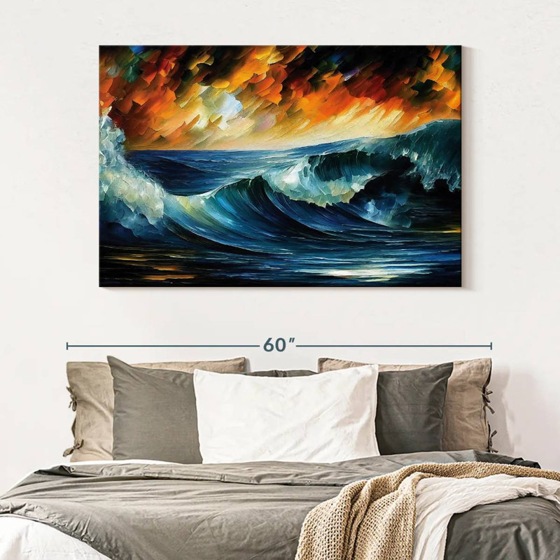 Gillard Wave II, 34" H x 51" W