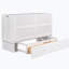 Grand lit plateforme