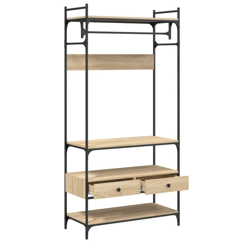 20-5 89cm Clothing Rack, Sonoma oak