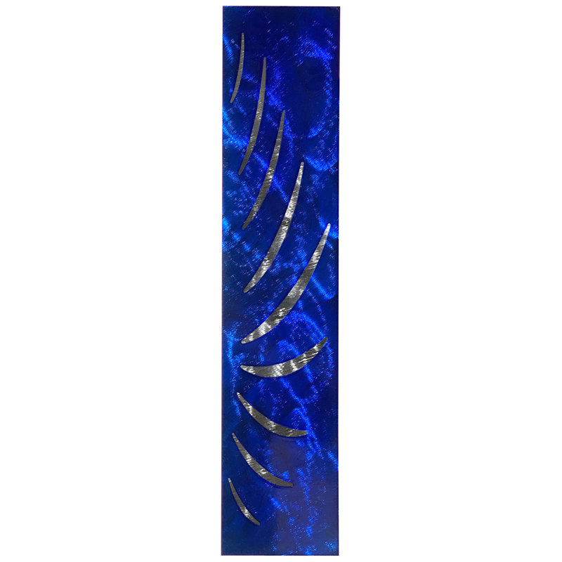 Décoration murale revers cils, Bleu bonbon