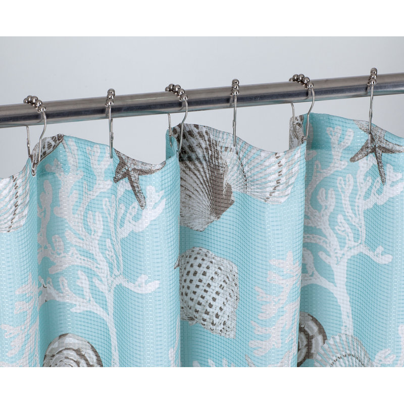 Wautoma Shower Curtain with Hooks Included