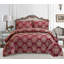 Bridal Jacquard Bedspread With Pillow Sham Set, Floral Printed Coverlet, Decorative Luxury All-Season Bedding-113762140