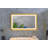 42 In. W X24 In. H Oversized Rectangular Framed LED Mirror Anti-Fog Dimmable Wall Mount Bathroom Vanity Mirror