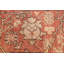 Grand tapis Oushak turc antique ivoire